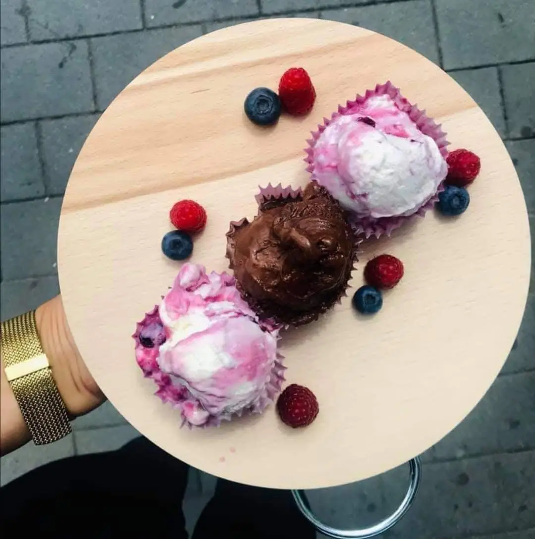 Lody Gelato w 2 smakach w foremkach